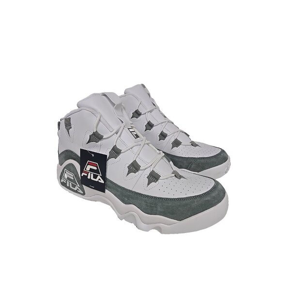 Fila Men's Grant Hill 1 1BM01253 Basketball Shoe White Gray Size 13M - Picture 1 of 7